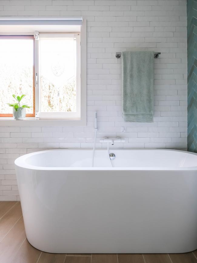 ATELIER Blanc de lin & Vert d'eau - GLOSSY 6.2x25