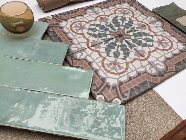 BEL AIR MOURON & ATELIER 6.X25 VERT D'EAU GLOSSY