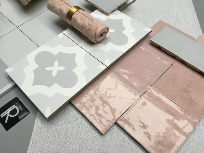 PETIT GRIS LIO DUO + ATELIER 10x10 GLOSSY VIEUX ROSE 