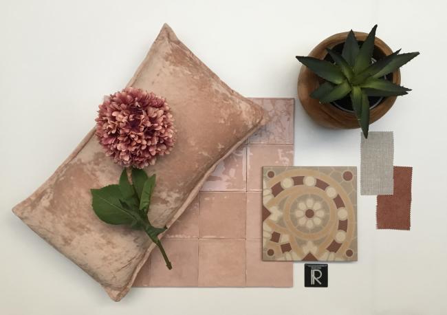 MOODBOARD VIEUX ROSE 10X10 GLOSSY